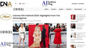 AFRICA-VOGUE-COVER-Cannes-Film-Festival-2024-Highlights-From-The-Extravaganza-Great Pageant Tapis rouge - DN-A INTERNATIONAL-Media-Partner