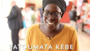 Fatoumata Kebe, doctorante en astronomie, étudie la gestion des débris spatiaux