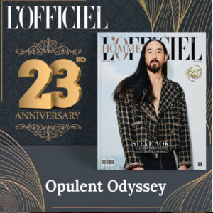 L’OFFICIEL-INDIA-MEDIA-PARTNER-23th-Anniversary--Opulent-Odyssey-- -Cover -April-Issue-2024