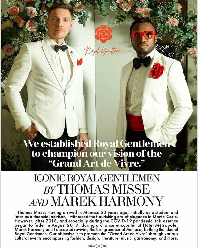 ROYAL GENTLEMEN BY THOMAS MISSE AND MAREK HARMONY