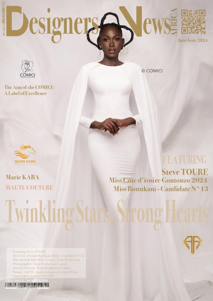AFRICA-FASHION-STYLE-2490X3508-DN-AFRICA-COVER-NUMBER-293-JUNE-20-2024-Miss-Steve-TOURE-Miss-CÔTE-D’IVOIRE-Miss-BOUNKANI-Second-Runner-Candidate-N-13--DN-AfrICA-Media-Partner