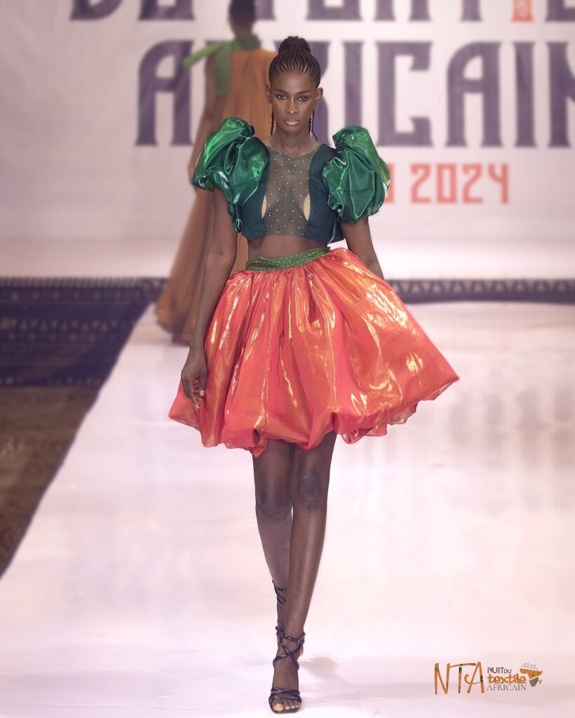 NTA 2024  – NUIT DU TEXTILE A BAMAKO 2024 FIRST EDITION  presents HOUSE OF SLUVIN from South Africa - Silungile Mokoena Collection: Africa Event Organizer Marie KABA HAUTE COUTURE from Mali