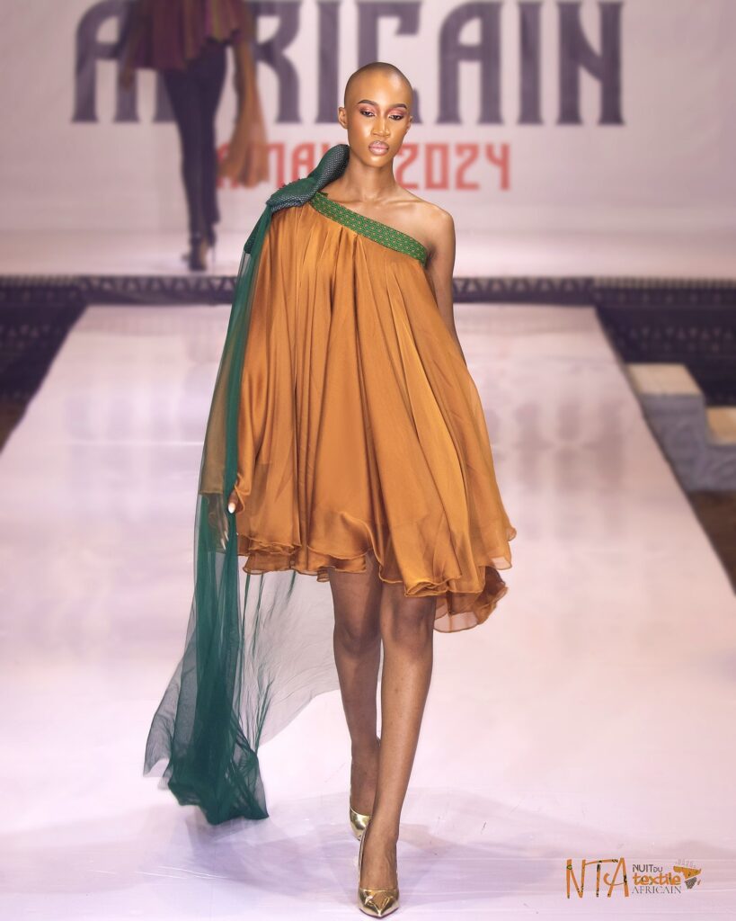 NTA 2024  – NUIT DU TEXTILE A BAMAKO 2024 FIRST EDITION  presents HOUSE OF SLUVIN from South Africa - Silungile Mokoena Collection: Africa Event Organizer Marie KABA HAUTE COUTURE from Mali 