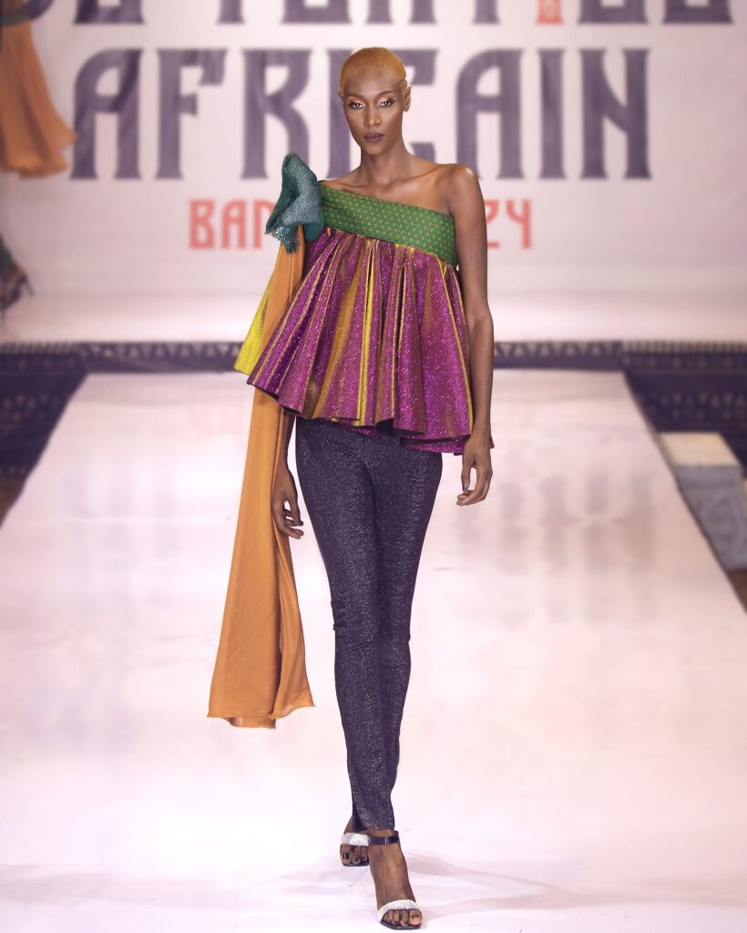 NTA 2024  – NUIT DU TEXTILE A BAMAKO 2024 FIRST EDITION  presents HOUSE OF SLUVIN from South Africa - Silungile Mokoena Collection: Africa Event Organizer Marie KABA HAUTE COUTURE from Mali 