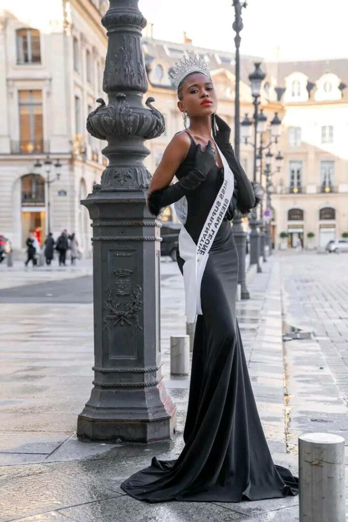 Miss Mabinty MANSARAY represents Miss SupraNational 2024 representing  Miss SupraNational Sierra Leone