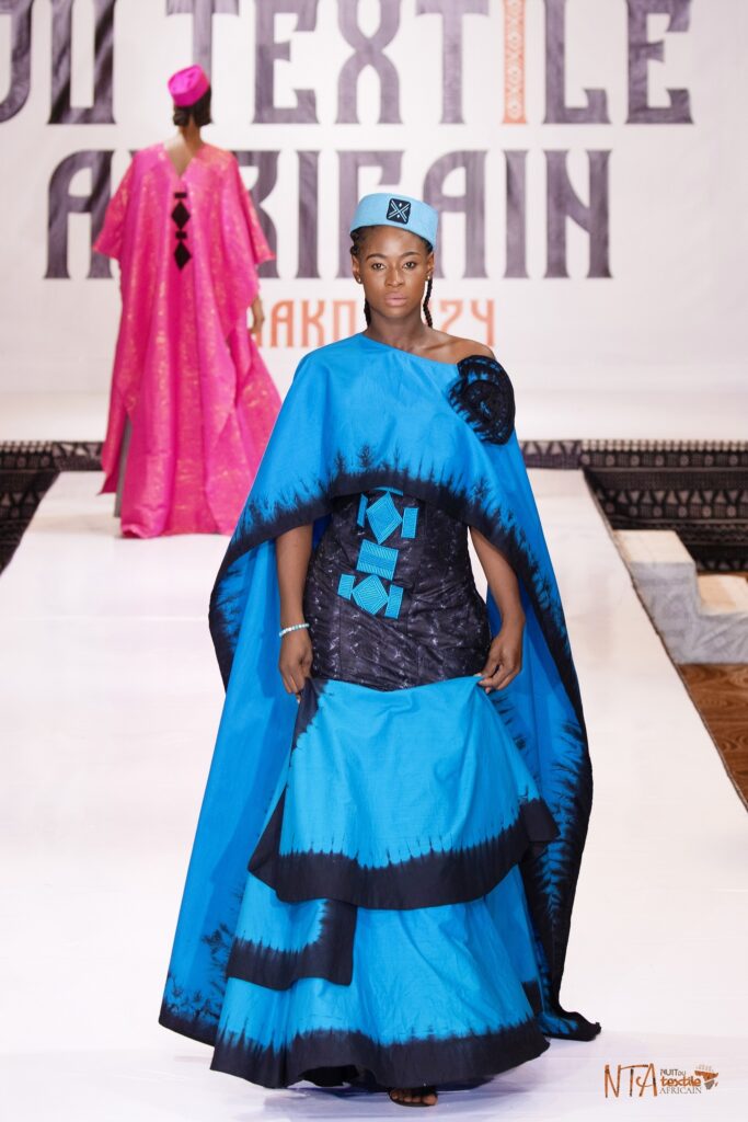 NTA – NUIT DU TEXTILE A BAMAKO 2024 FIRST EDITION - FASHION & DIPLOMACYNIGHT OF AFRICAN TEXTILE presents Nadiaka from TOGO event organized by Marie KABA HAUTE COUTURE from Mali