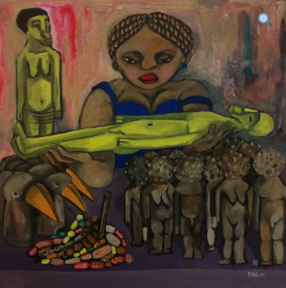 The Fonds de Dotation Opera Art Collection & ORSEC presents Exceptional Works - Yao Metsoko Artists, Togo, Visual Arts, West Africa