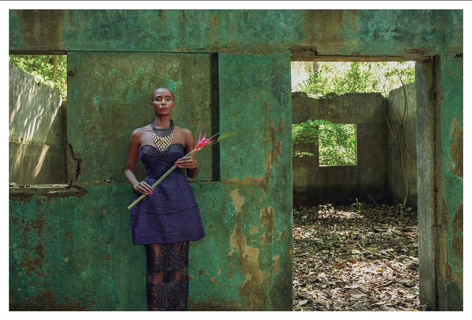 DEEP INTO THE WILD - Fashion Editorial Shoot in Guinea by Laurent Elie Badessi for KAADE Collection with Binta DIALLO