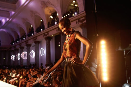 Feuza’s professionalism spot in the Black Fashion Week in Paris by ADAMA PARIS