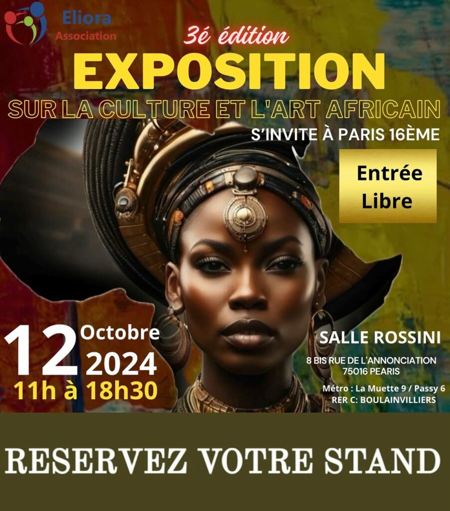 ELIORA ASSO ONG - 3RD EXPOSITION CULTURE & AFRICAN ART