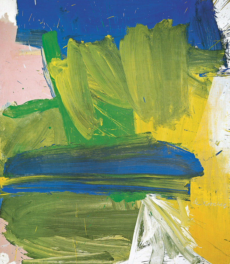  "Villa Borghese" by Willem de Kooning