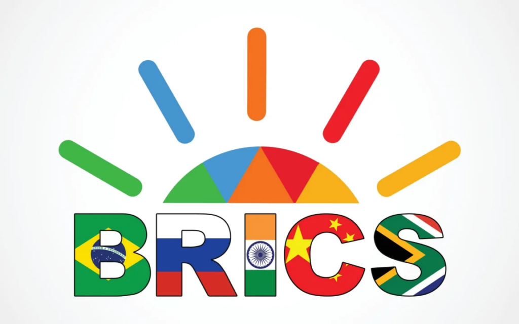 BRICS. SUMMIT 2024 - The BRICS summit, involving Brazil, Russia, India, China, and South Africa