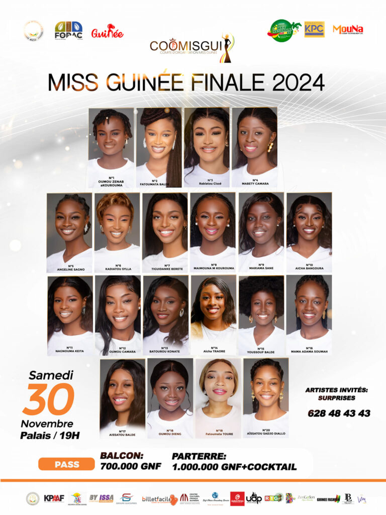 COOMISGUI PRESENTS MISS GUINEE FINALE 2024 - Miss GUINEE 2024