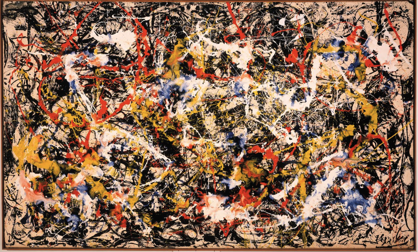 Convergence Jackson Pollock1952