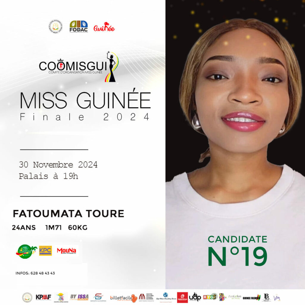 MISS GUINEE FINALE 2024 - FATOUMATA TOURE