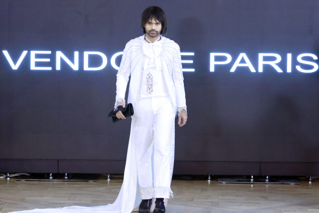 The "Grand Dîner at the Cour" by Royal Gentlemen - Vendôme Paris Couture Collection - Model Majid_Lodi