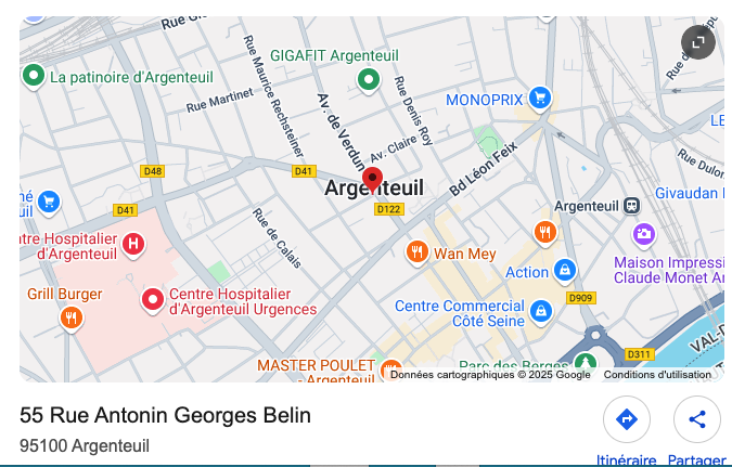 55 Rue Antonin-George Belin in Argenteuil