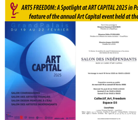 AFRICA-VOGUE-AFRICA- ARTS FREEDOM- A Spotlight at ART CAPITAL 2025 in Paris is an exciting feature of the annual Art Capital event held at the Grand Palais