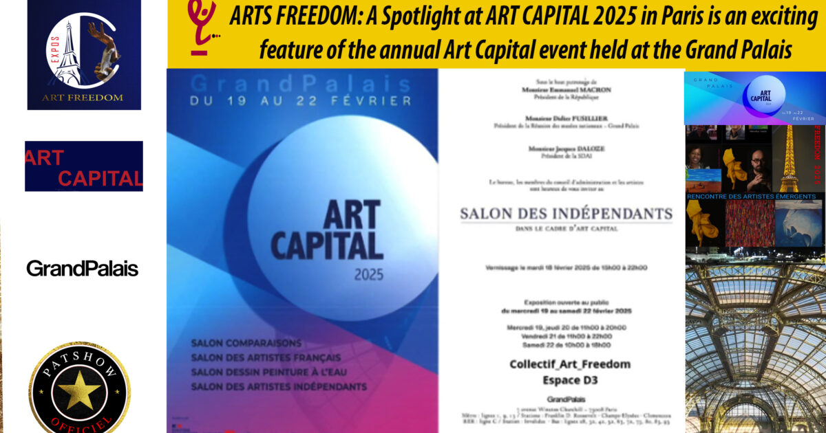 AFRICA-VOGUE-AFRICA- ARTS FREEDOM- A Spotlight at ART CAPITAL 2025 in Paris is an exciting feature of the annual Art Capital event held at the Grand Palais