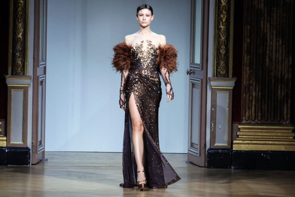 ZIAD NAKAD, IRIS Couture Collection SS25 during Paris Fashion Week