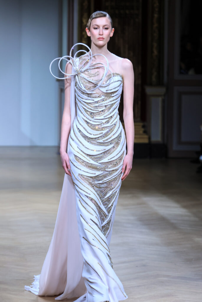 ZIAD NAKAD, IRIS Couture Collection SS25 during Paris Fashion Week