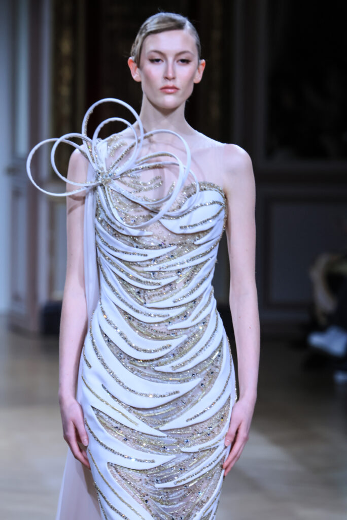 ZIAD NAKAD, IRIS Couture Collection SS25 during Paris Fashion Week