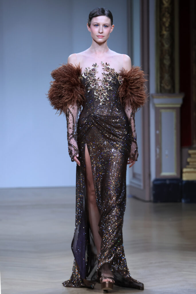 ZIAD NAKAD, IRIS Couture Collection SS25 during Paris Fashion Week