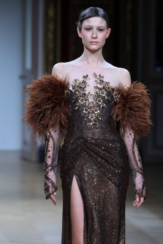 ZIAD NAKAD, IRIS Couture Collection SS25 during Paris Fashion Week