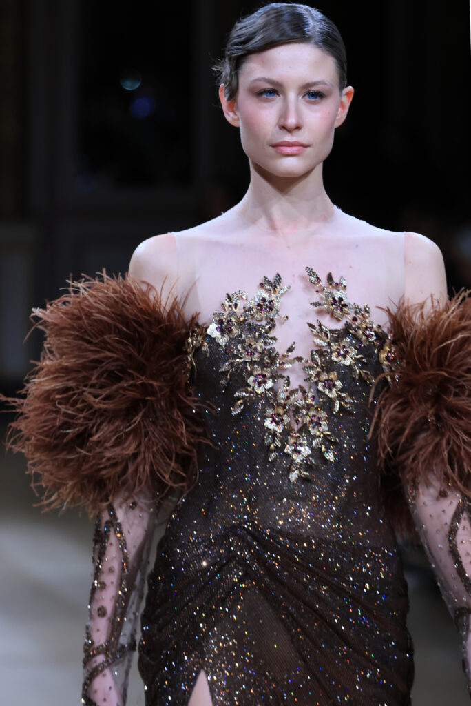 ZIAD NAKAD, IRIS Couture Collection SS25 during Paris Fashion Week