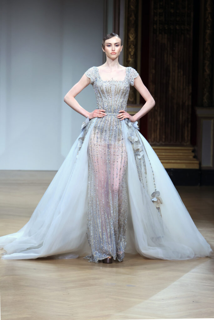 ZIAD NAKAD, IRIS Couture Collection SS25 during Paris Fashion Week