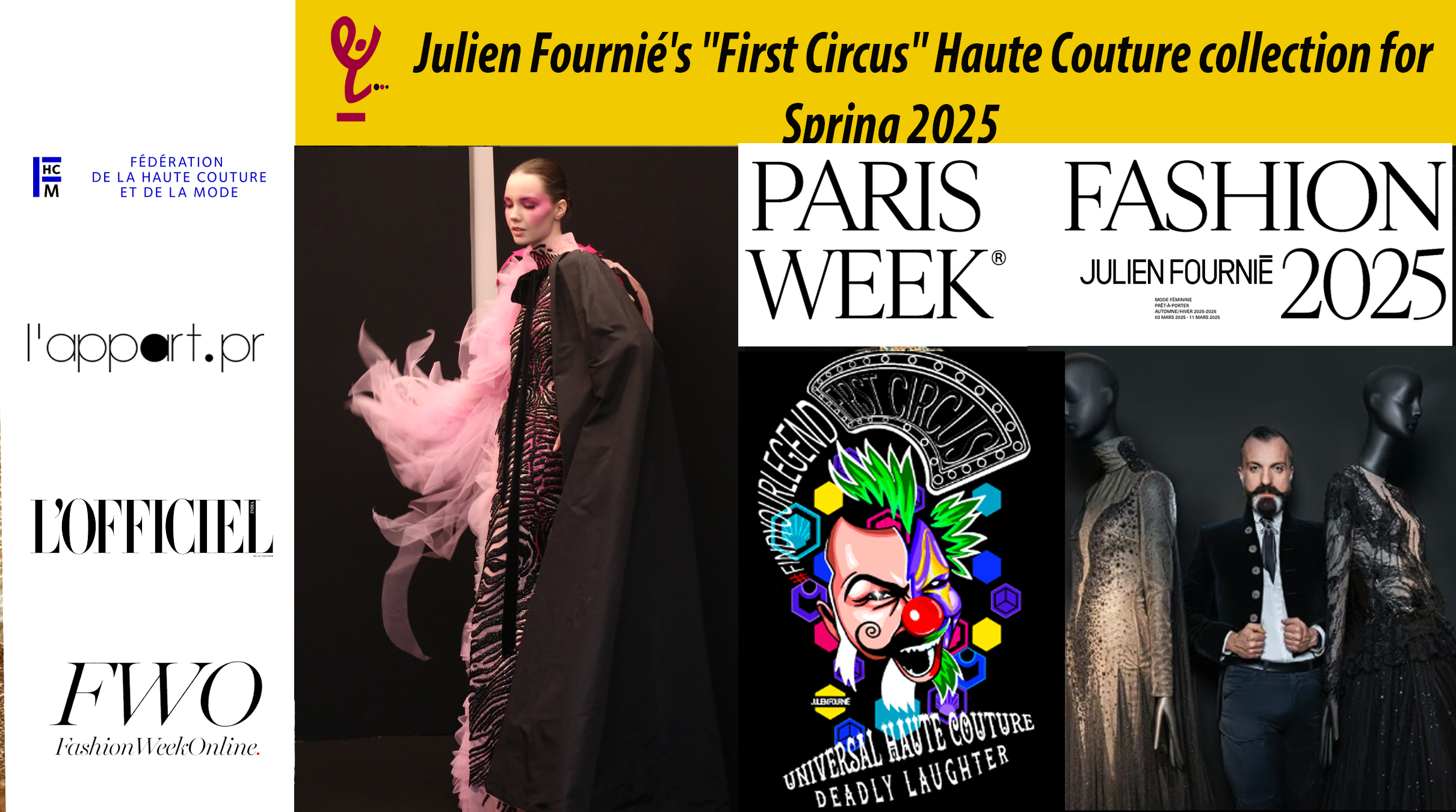 AFRICA-VOGUE-AFRICA- Julien Fournié's First Circus Haute Couture collection for Spring 2025 - DN-A INTERNATIONAL-Media-Partner