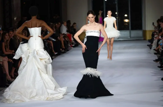 The Celia Kritharioti Couture Spring-Summer 2025 collection, "Take A Bow: Irina Shayk, Alessandra Ambrosio, Coco Rocha